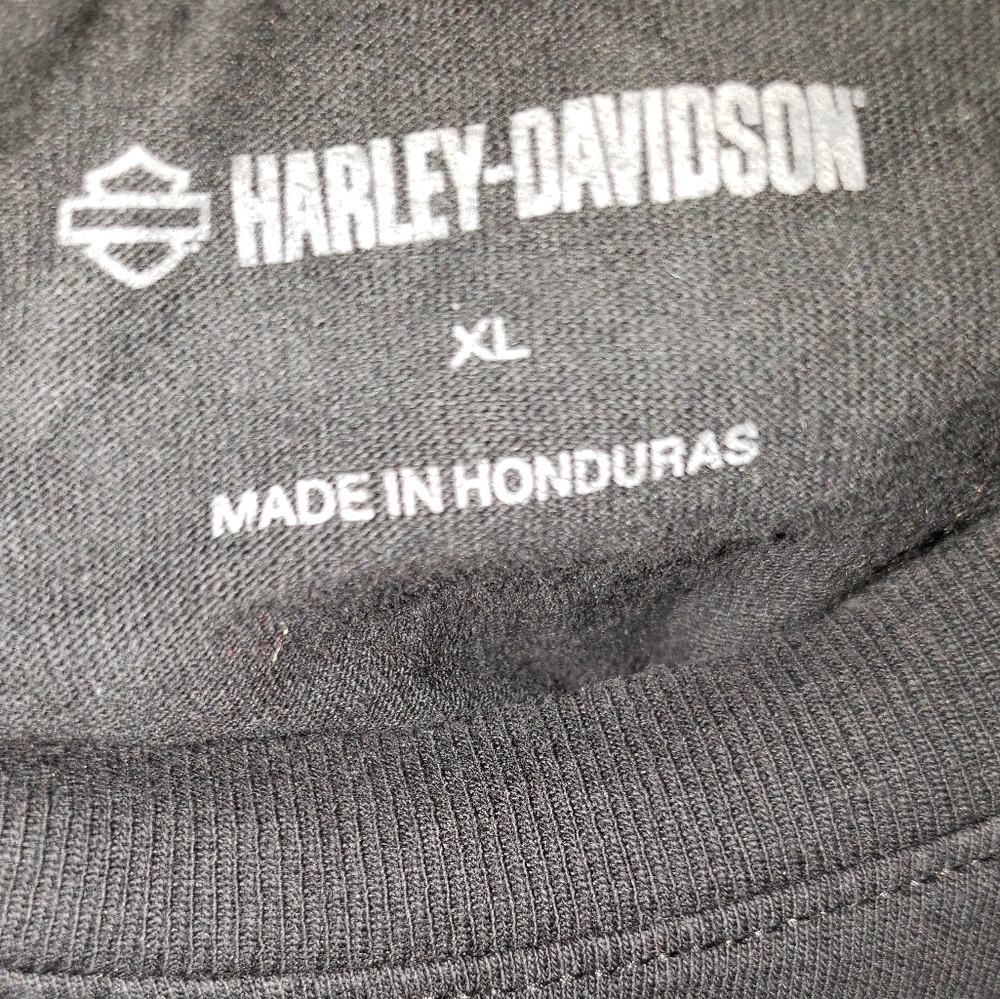 Harley-Davidson EUC Black "Lawless" Scott City MO Men's T-Shirt Size L - Picture 4 of 6